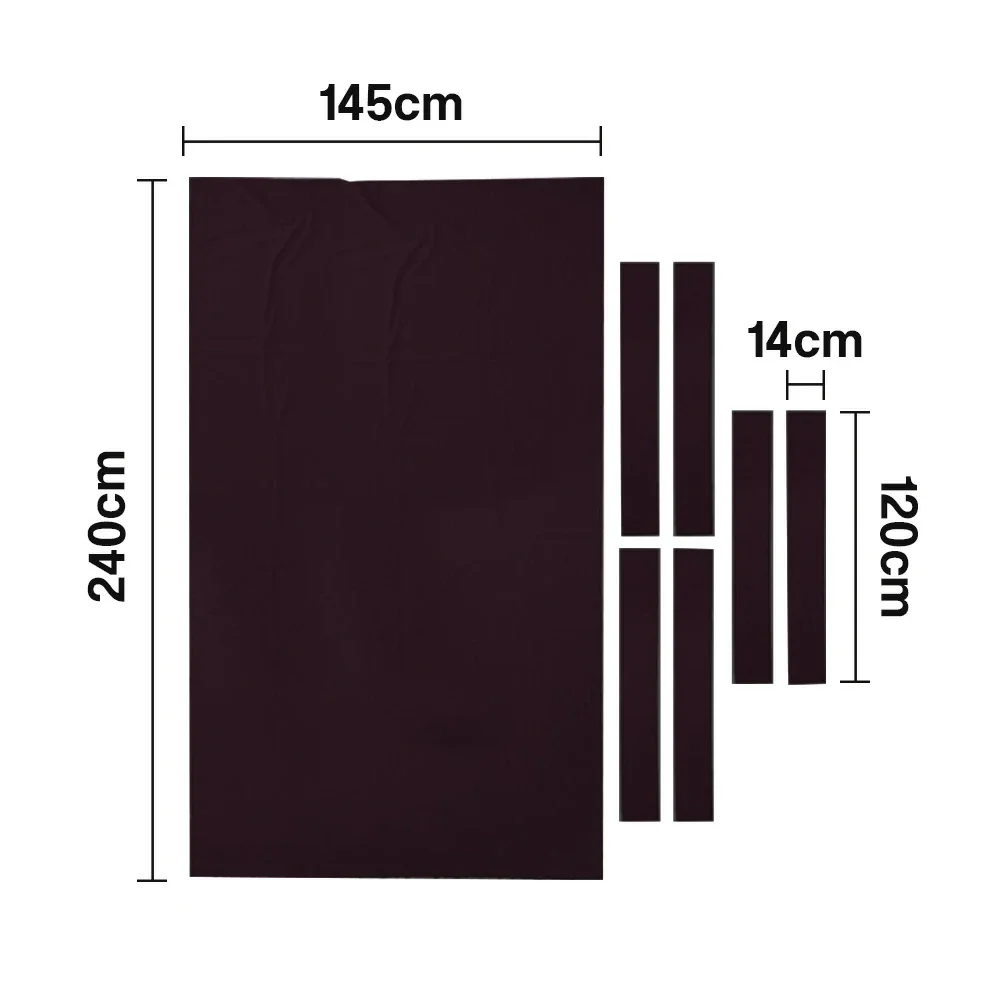 ARIX 7/8/9FT Billiard Table Cloth - High-Density Wool Blend, Anti-Pilling Durable Fabric for Smooth & Accurate Play - Brick Red - Image 6