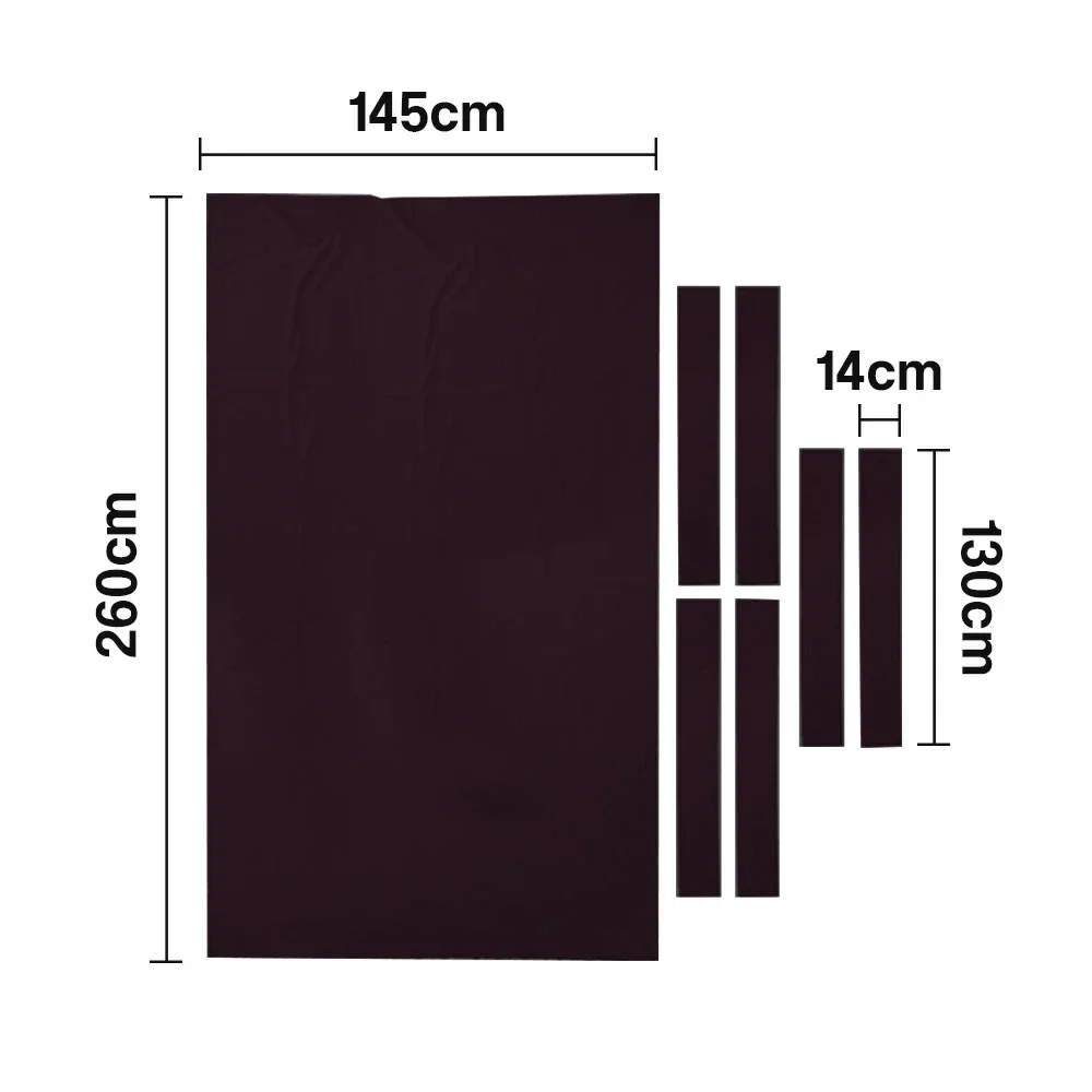 ARIX 7/8/9FT Billiard Table Cloth - High-Density Wool Blend, Anti-Pilling Durable Fabric for Smooth & Accurate Play - Brick Red - Image 7
