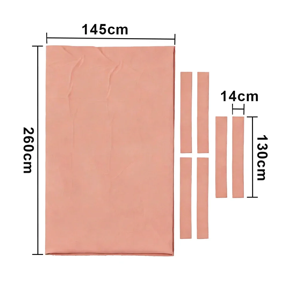 ARIX 7/8/9FT Billiard Table Cloth - High-Density Wool Blend, Anti-Pilling Durable Fabric for Smooth & Accurate Play - Dusty Pink - Image 7