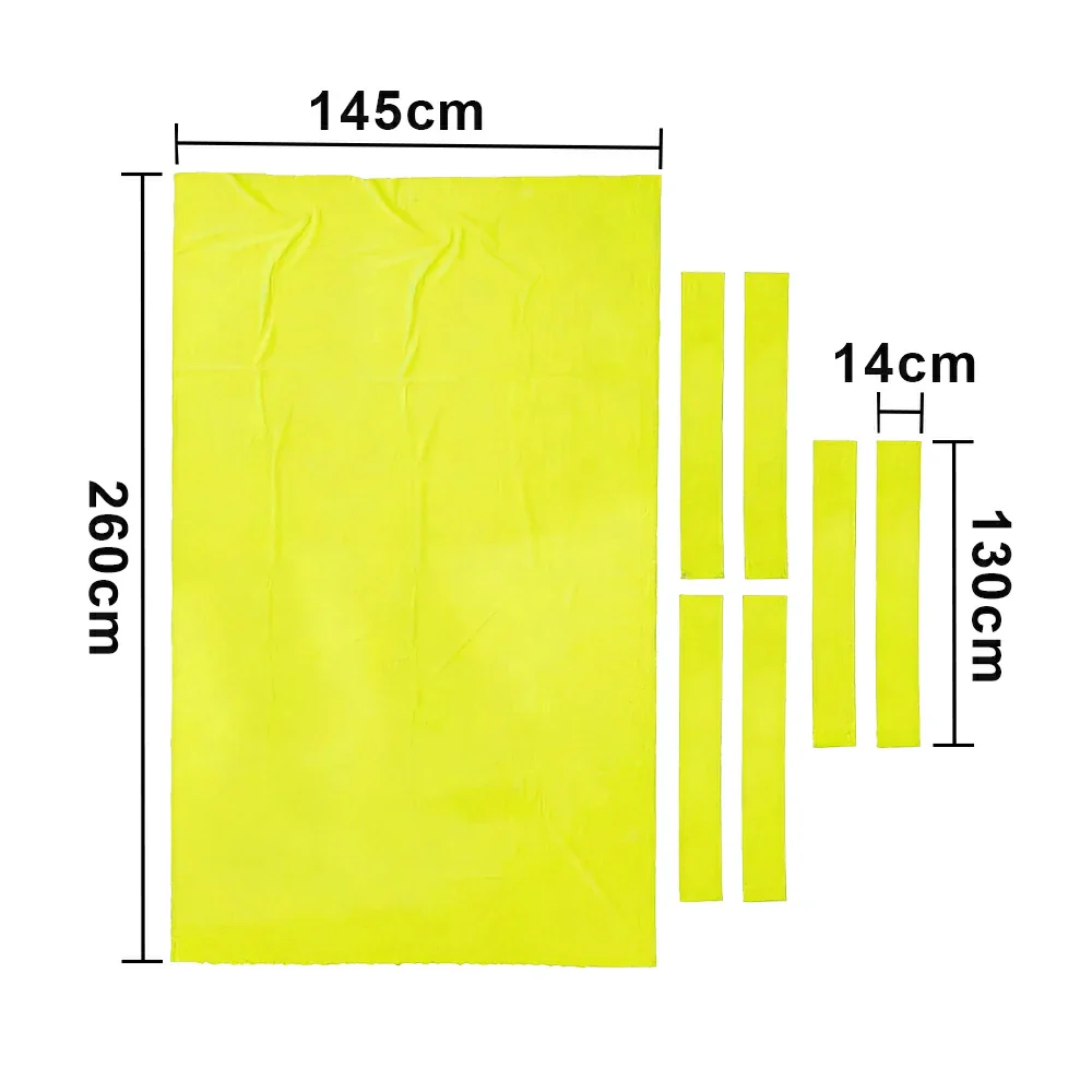 ARIX 7/8/9FT Billiard Table Cloth - High-Density Wool Blend, Anti-Pilling Durable Fabric for Smooth & Accurate Play - Electric Yellow - Image 7