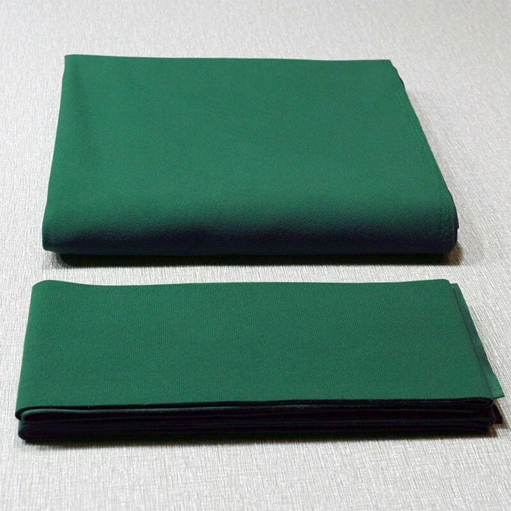 ARIX 7/8/9FT Billiard Table Cloth - High-Density Wool Blend, Anti-Pilling Durable Fabric for Smooth & Accurate Play - Emerald Green - Image 2