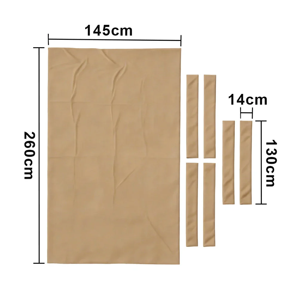ARIX 7/8/9FT Billiard Table Cloth - High-Density Wool Blend, Anti-Pilling Durable Fabric for Smooth & Accurate Play - Stone Beige - Image 7