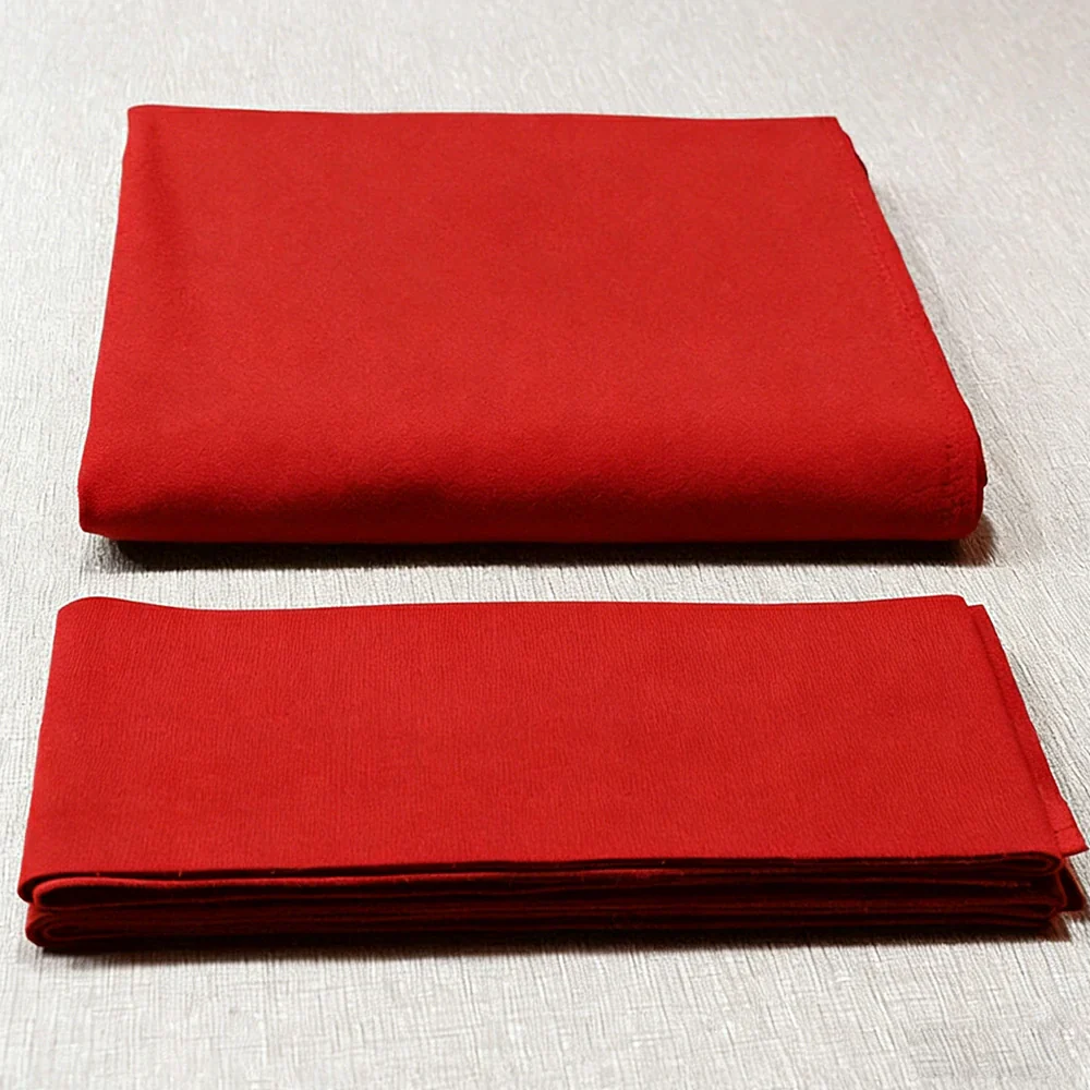 ARIX 7/8/9FT Billiard Table Cloth - High-Density Wool Blend, Anti-Pilling Durable Fabric for Smooth & Accurate Play - Sunset Coral - Image 2