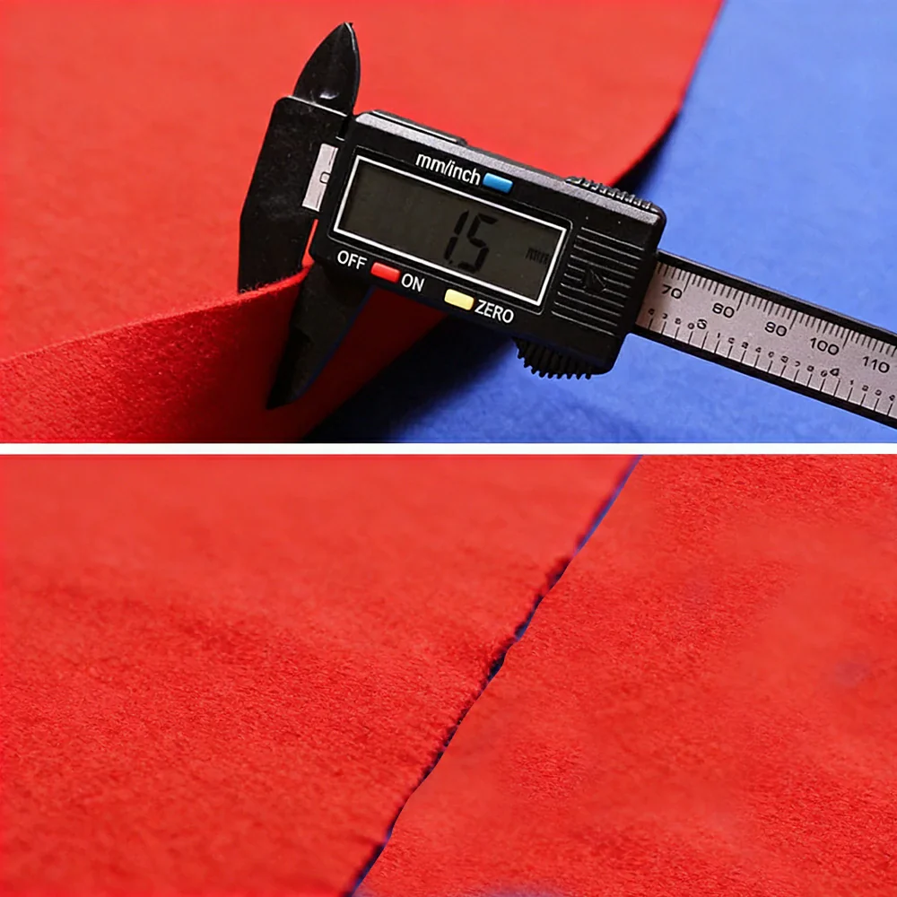 ARIX 7/8/9FT Billiard Table Cloth - High-Density Wool Blend, Anti-Pilling Durable Fabric for Smooth & Accurate Play - Tomato Red - Image 5