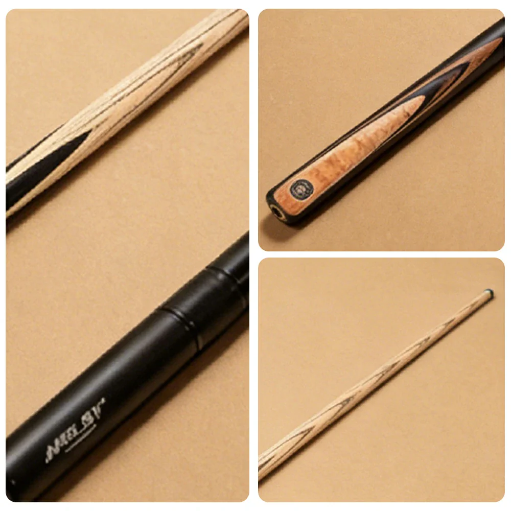 RILEY 3/4 Split Pool Cue - Stable Performance & Easy Handling, Ash Wood Shaft & Ebony Butt, 6-Inch Extension Ready - Image 3