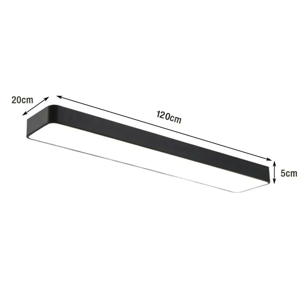 ARIX Pool Table Light, Ultra-Thin LED, Aluminium+Acrylic Body, 72W with Remote, Energy-Efficient Durable Billiard Lighting - Black - Image 6