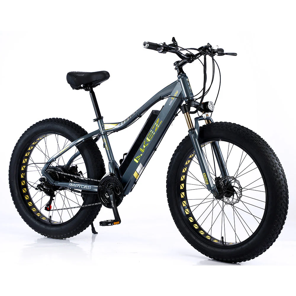 AKEZ 750W 48V ML Snow Bicycle 26-inch Beach Electric Bike Motorized eBike Battery - Image 7