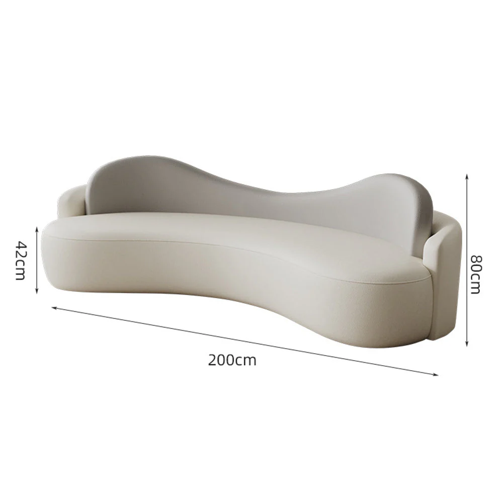 LIVARA 0.7m/1.7m/2m/2.6m Length Sofa/Chair With Solid Wood Frame - Image 8