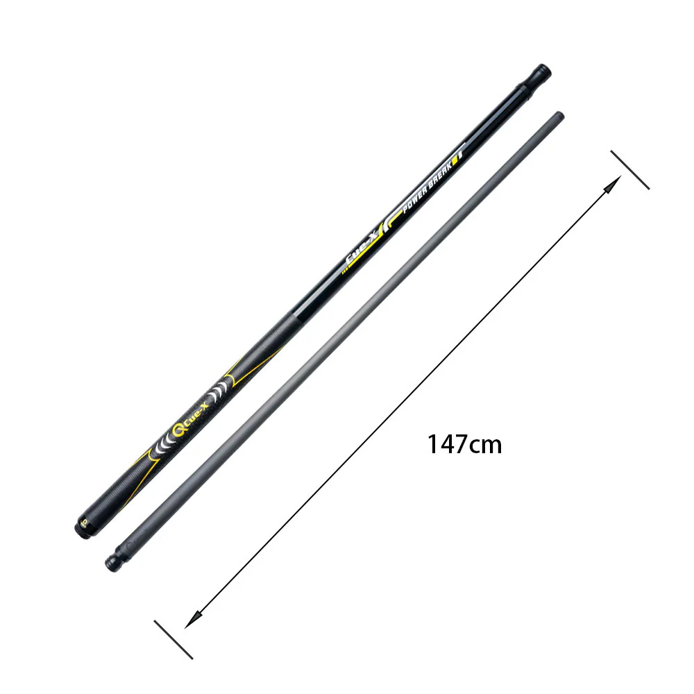 KONLLEN  Premier Professional HQ-BK 2-Piece Punch Cue Maple Wood 18.5-20OZ Billiard Cue 147CM - Yellow&Black - Image 7