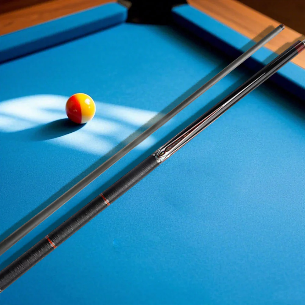 KONLLEN Premier Professional JF20-21F 2-Piece Pool Cue Maple Wood 18.5-20OZ Billiard Cue 147CM - Red&Black - Image 5