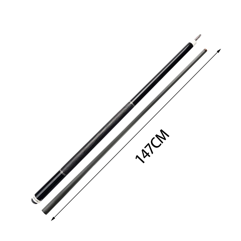 KONLLEN Premier Professional KL-12BF 18.5-20OZ 2-Piece Pool Cue Maple Wood 147CM Billiard Cue - Black - Image 6