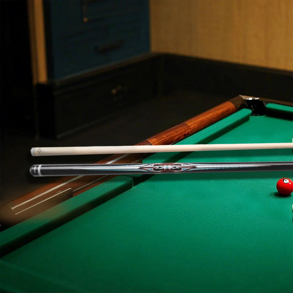 KONLLEN Premier Professional Zokue-4 2-Piece Carom Cue Maple Wood 18.5-20OZ Billiard Cue 147CM - Red&Blue&Black - Image 7