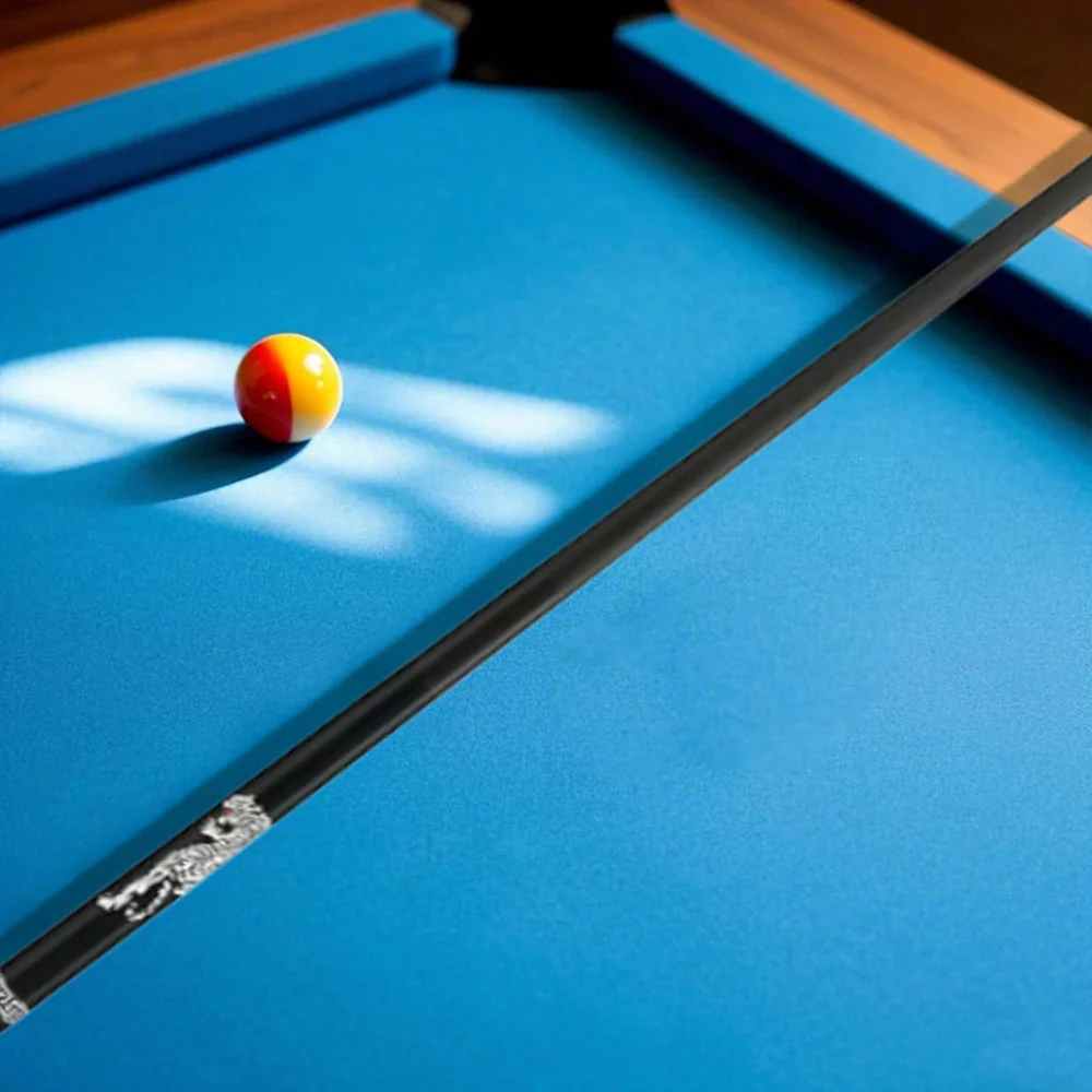 KONLLEN  Premier Professional BH One Piece Snooker Cue Maple Wood 18.5-20OZ Billiard Cue 145cm - White&Black - Image 6