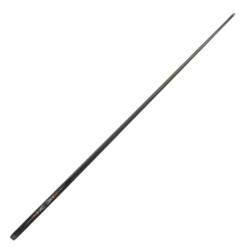 KONLLEN Premier Professional LH-2 One Piece Snooker Cue Maple Wood 18.5-20OZ Billiard Cue 145cm - Red&Black