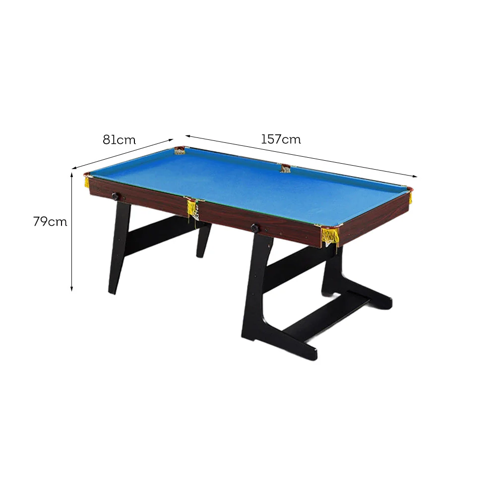 CUETIQ GTF003 5FT/6FT 3-IN-1 Billiard Table/ Ping-pong Table/ Office Desk Foldable Design - Image 10