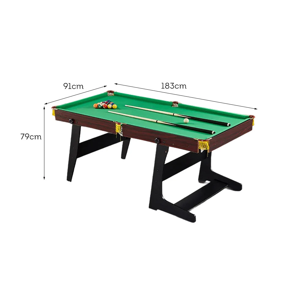 CUETIQ GTF003 5FT/6FT 3-IN-1 Billiard Table/ Ping-pong Table/ Office Desk Foldable Design - Image 13