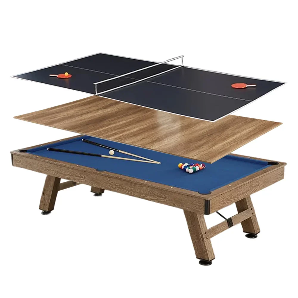 CUETIQ GTMDF011 8FT MDF 3IN1 Billiard Table / Ping-Pong Table/ Office Desk