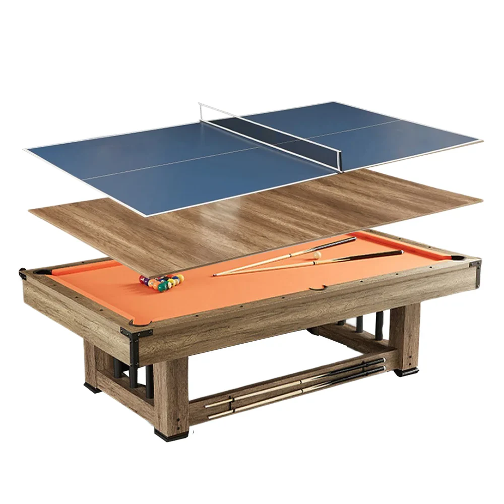 CUETIQ GTMDF012 8FT MDF 3IN1 Billiard Table / Ping-pong Table/ Office Desk - Image 25