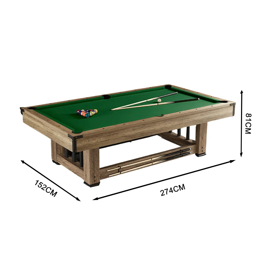 CUETIQ GTMDF012 9FT MDF 3IN1 Billiard Table / Ping-pong Table/ Office Desk - Image 29