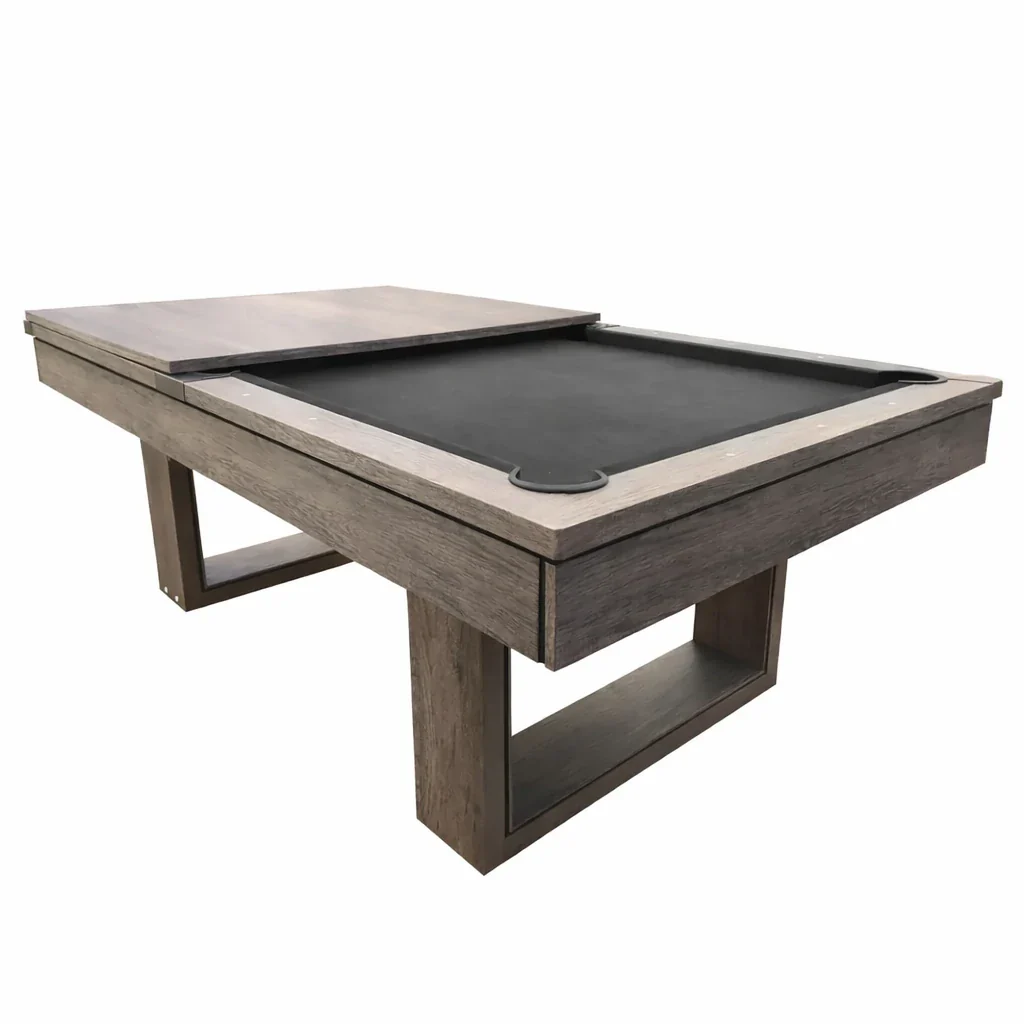 CUETIQ 7FT 3-IN-1 Simple Modern Pool Table/ Billards Table/ Pingpong Table/ Dining Table With Free Accessories - Image 10