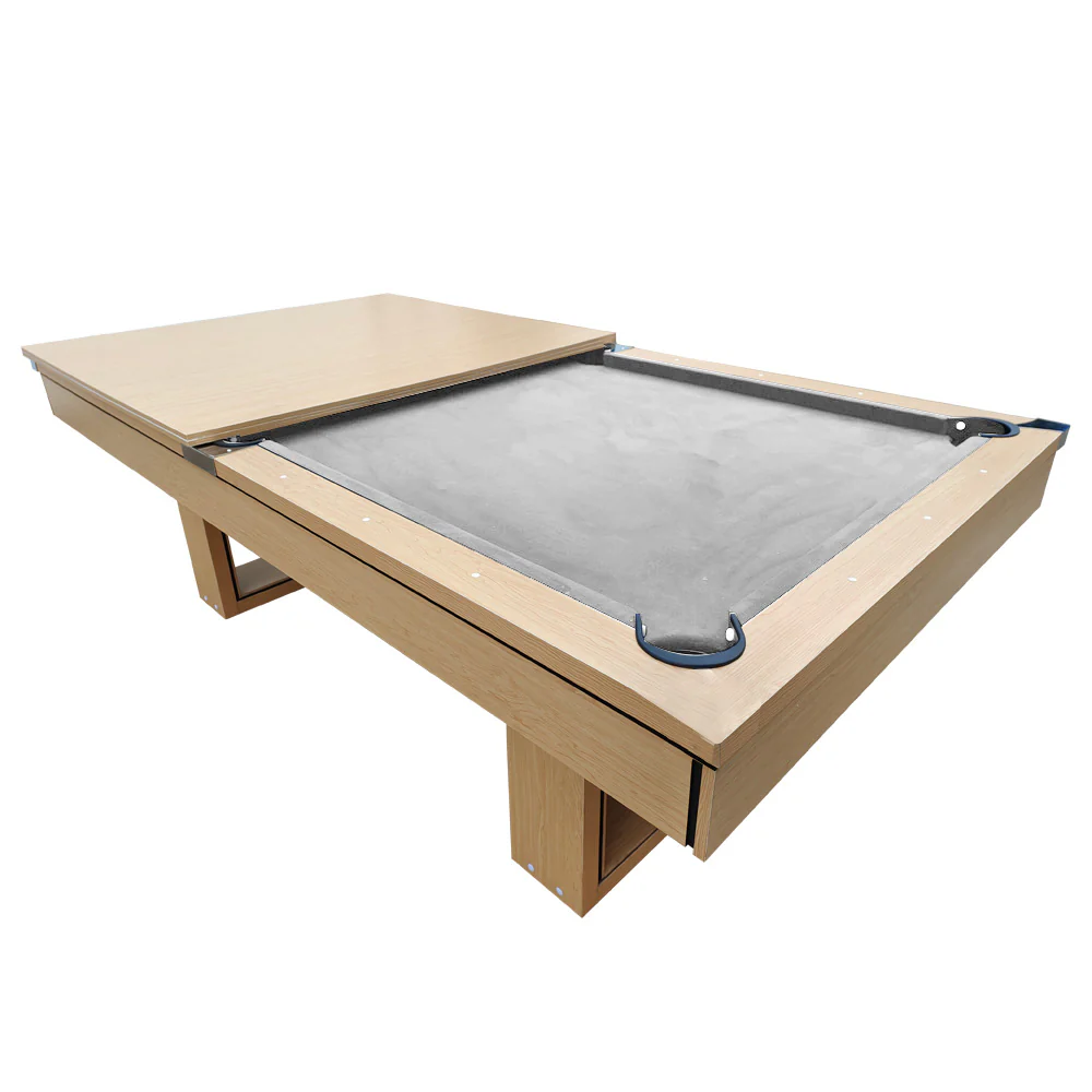 CUETIQ 7FT 3-IN-1 Simple Modern Pool Table/ Billards Table/ Pingpong Table/ Dining Table With Free Accessories - Image 15