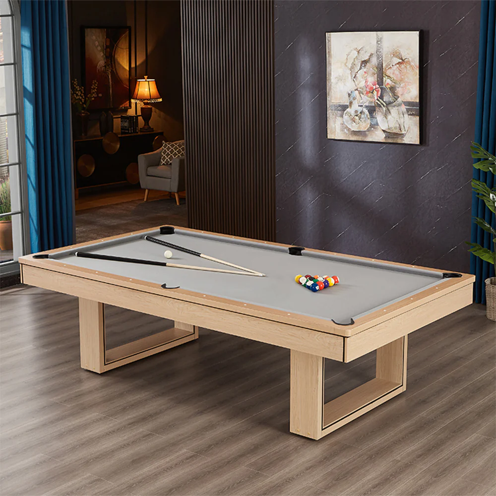 CUETIQ 7FT 3-IN-1 Simple Modern Pool Table/ Billards Table/ Pingpong Table/ Dining Table With Free Accessories - Image 17