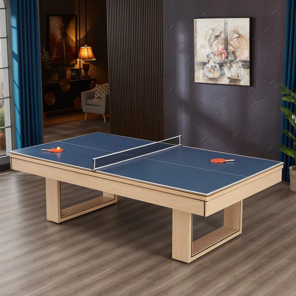 CUETIQ 7FT 3-IN-1 Simple Modern Pool Table/ Billards Table/ Pingpong Table/ Dining Table With Free Accessories - Image 20