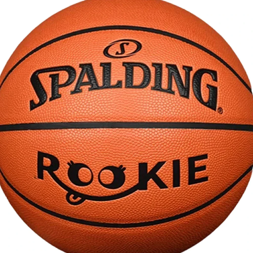 DUNK MASTER 77-403Y5 SPALDING Authentic Basketball 5#, Foam-Grain Texture, Rubber Bladder, Enhanced Grip - Image 3