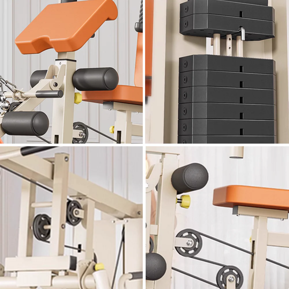 MERIDIAN Multi-Functional Machine Single-Person Standing Comprehensive Training Device Home Gym Smith Machine - Image 11