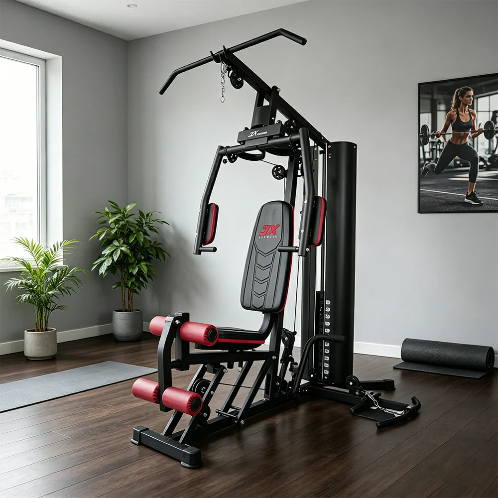 FITPRO Multi-Functional Home Gym Trainer 60KG Adjustable Weight Stack Full Body Workout Apartment & Home Gym - Image 5