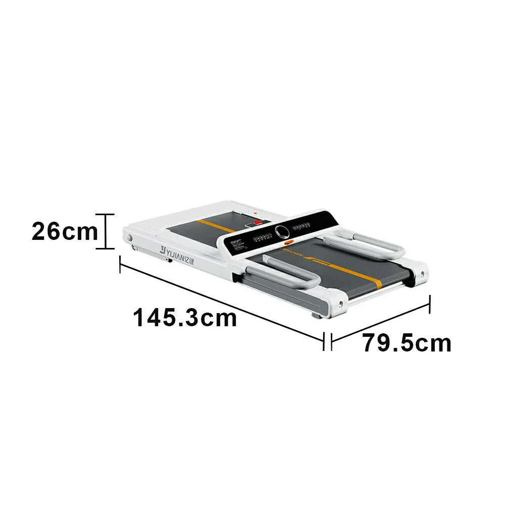 FITPRO Smart Foldable Treadmill with Dual-Turbine Brushless Motor and Electric Incline for Small-Space Home Fitness - Image 7