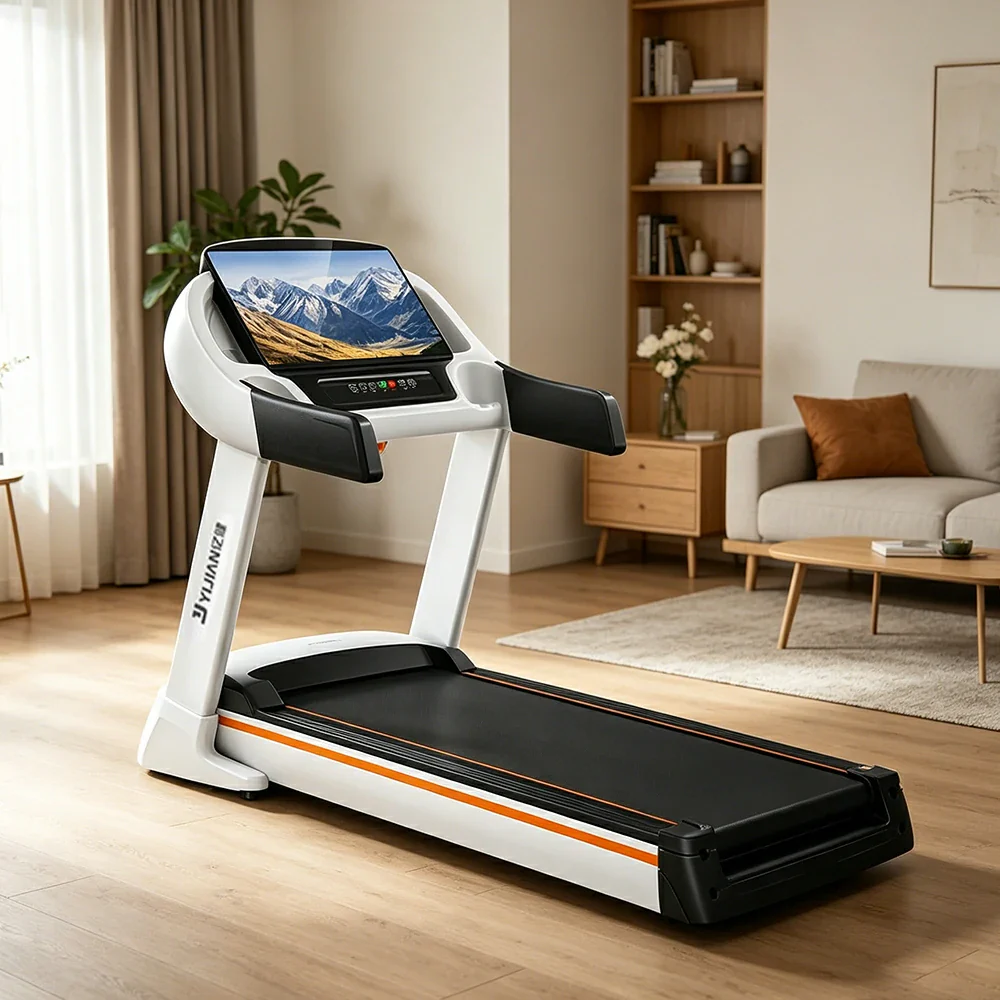 FITPRO High-Performance Smart Treadmill with 4.5HP Peak Power and 20-Level Electric Incline for Home High-Intensity Training - Image 2