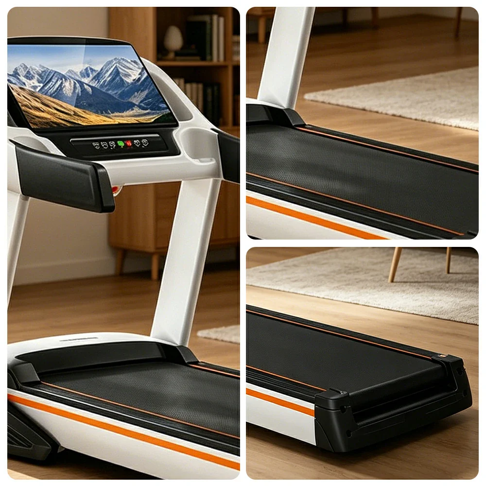 FITPRO High-Performance Smart Treadmill with 4.5HP Peak Power and 20-Level Electric Incline for Home High-Intensity Training - Image 3