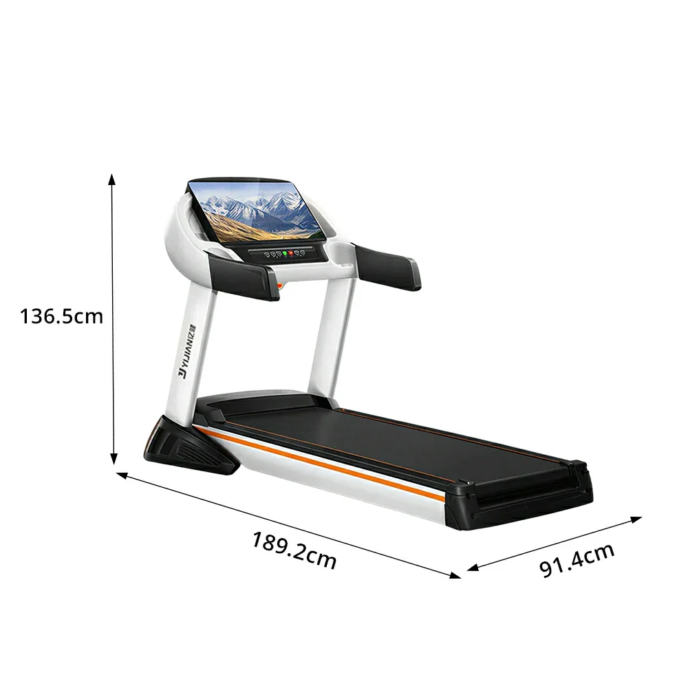 FITPRO High-Performance Smart Treadmill with 4.5HP Peak Power and 20-Level Electric Incline for Home High-Intensity Training - Image 8