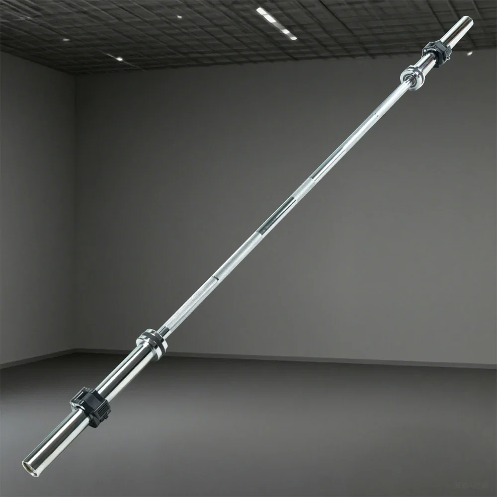 FITPRO 700LB Straight Barbell 1.8M & 2.2M - Chrome Coating, Needle Bearings, Non-Slip Grip, Heavy-Duty Strength Training - Image 2