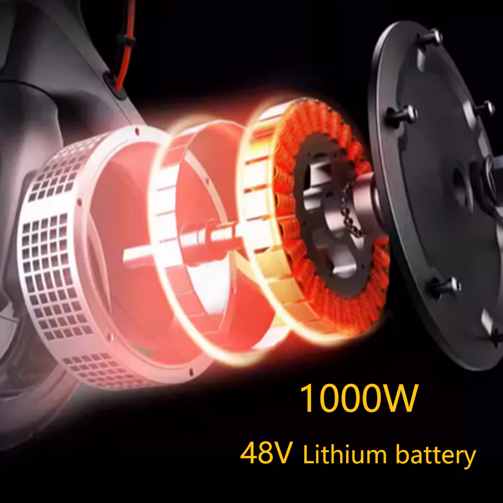 GLIDER HALLEY MY X17 1000W 48V 12-20AH Lithium Battery Electric Motorbike/Motorcycle/Scooter Cruise at 25km/h - Unlock More Power (Details Inside)* - Image 4