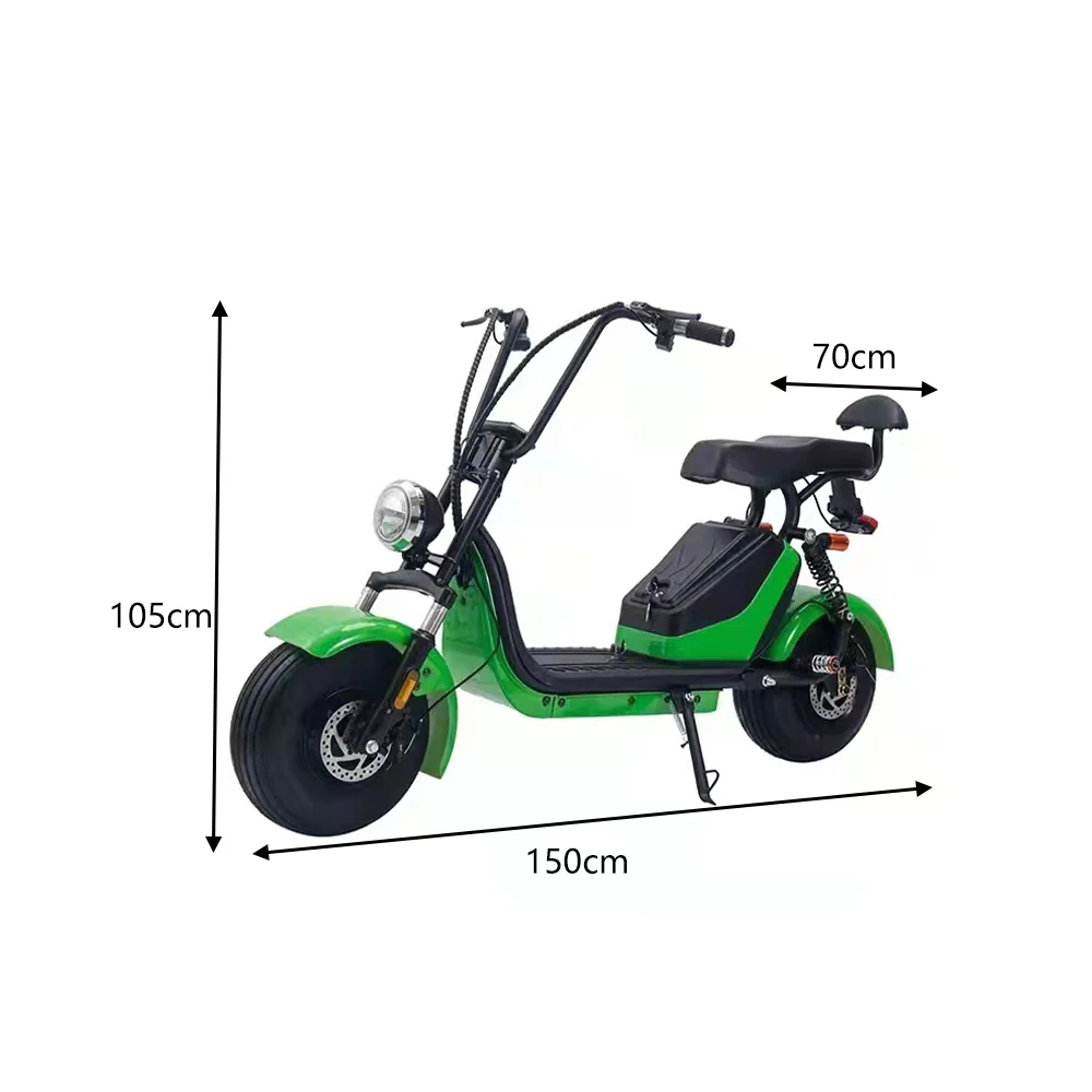 GLIDER HALLEY MY X17 1000W 48V 12-20AH Lithium Battery Electric Motorbike/Motorcycle/Scooter Cruise at 25km/h - Unlock More Power (Details Inside)* - Image 9