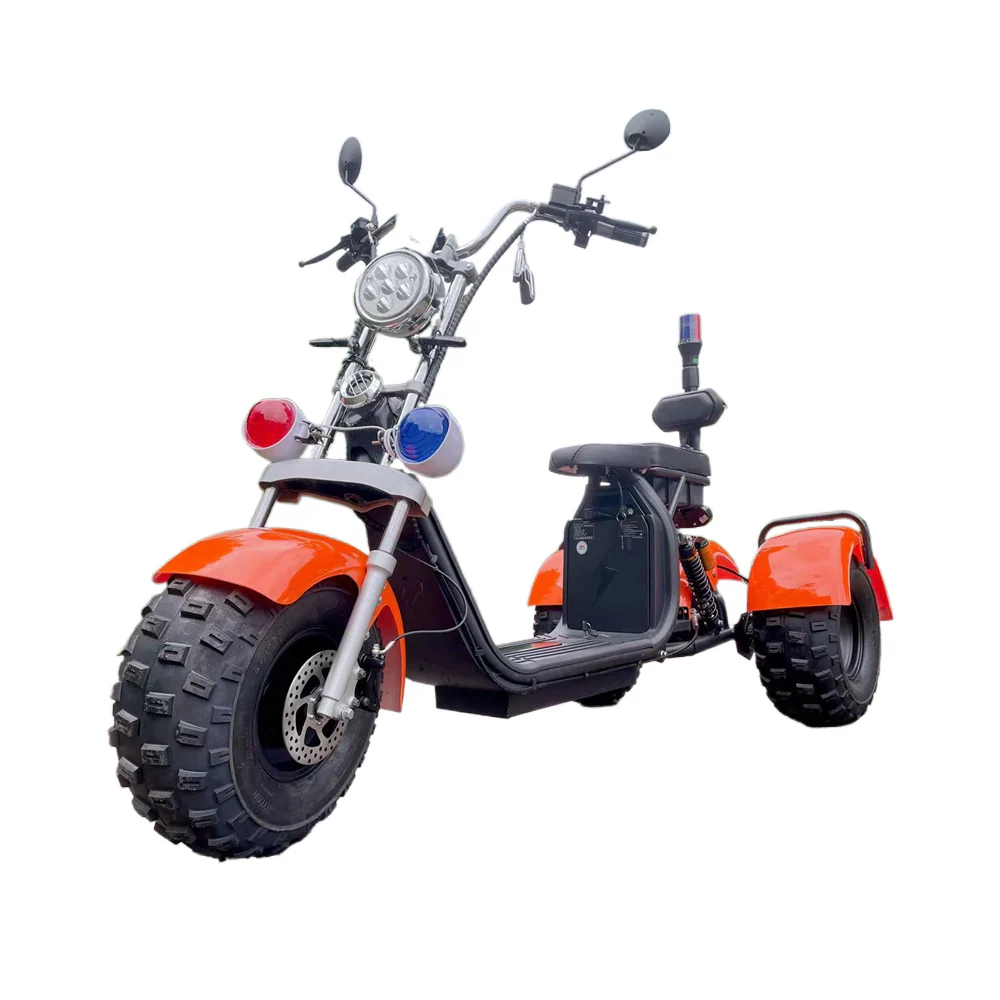 GLIDER HALLEY SC 08 1000W 60V 12-20AH Lithium Battery Three-Wheel Electric Motorbike/Motorcycle/Scooter Cruise at 25km/h - Unlock More Power (Details Inside)*