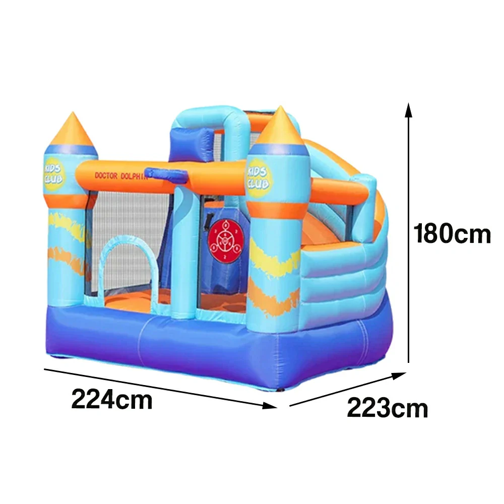 GAMEON Inflatable Bounce Castle - PVC Build with Blower, Kids Club Design, Home Use - Image 5