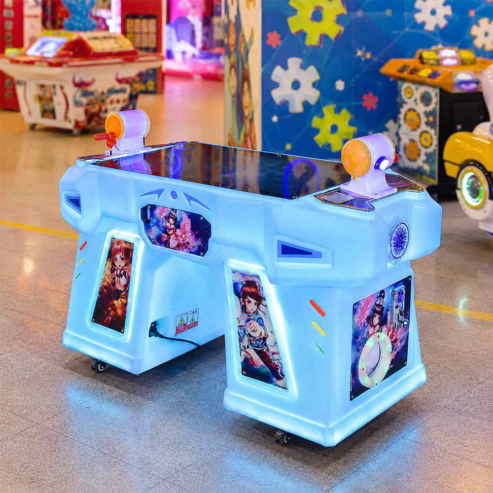 GAMEON Space Fishing Arcade Machine - Interactive Flat Screen Fishing Game with Dual Player Controls, LCD Display & Family Entertainment for Kids Venues - Blue - Image 5