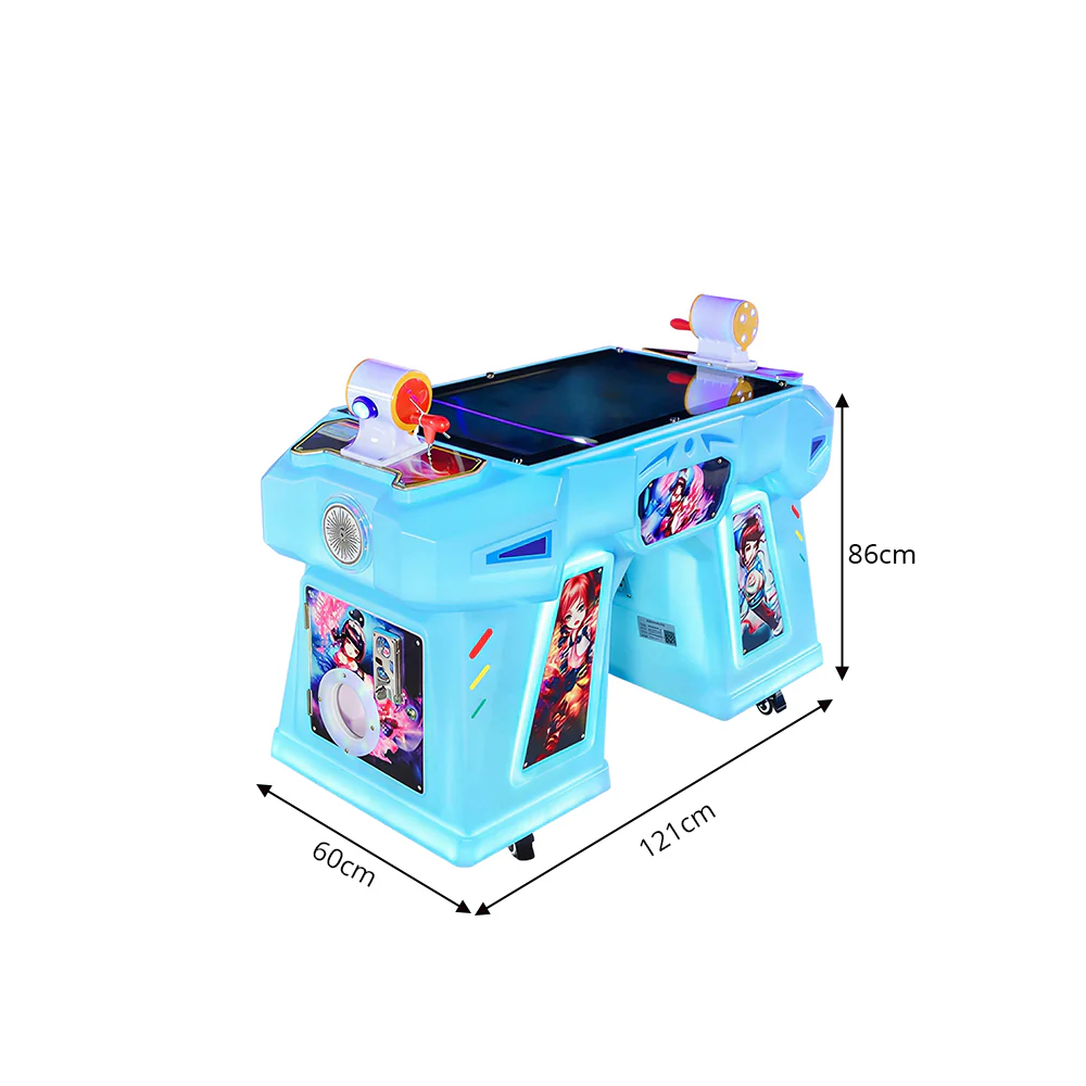 GAMEON Space Fishing Arcade Machine - Interactive Flat Screen Fishing Game with Dual Player Controls, LCD Display & Family Entertainment for Kids Venues - Blue - Image 7