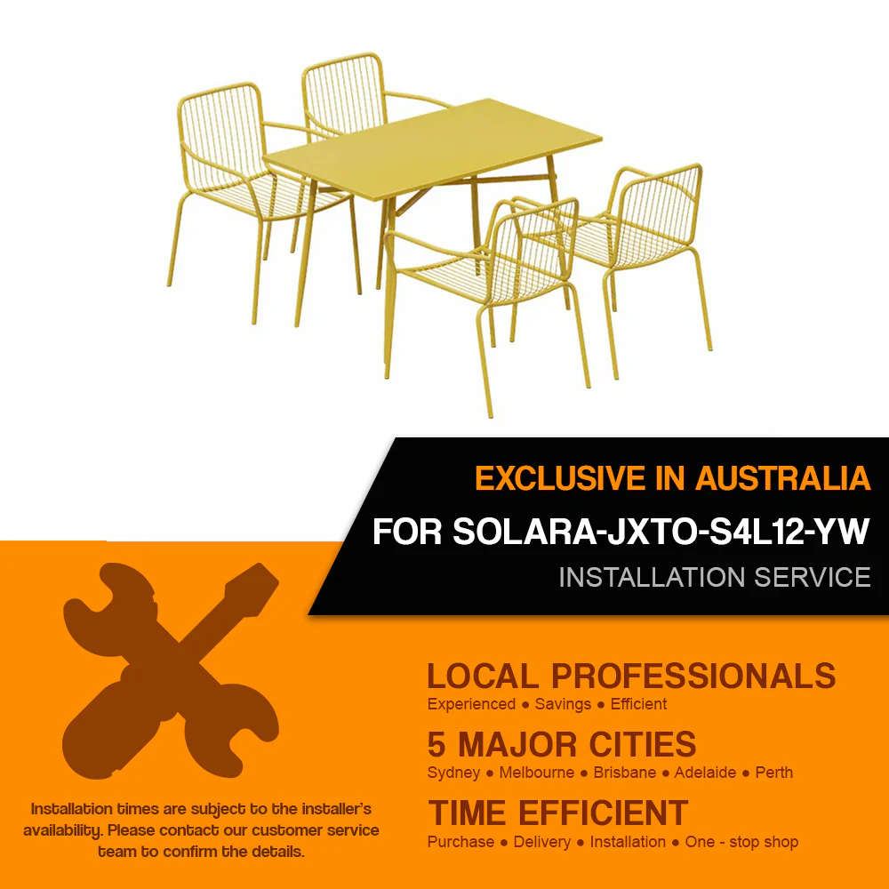 Installation Service For : SOLARA-JXTO-S4L12-YW - Image 2