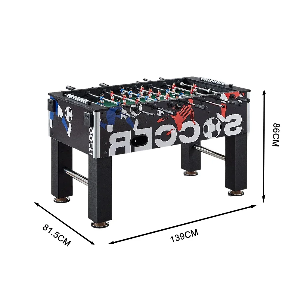 KICKSY GTST021 5FT MDF Foosball Adult 8-Rod Foosball Table with Cup Holders - Image 10