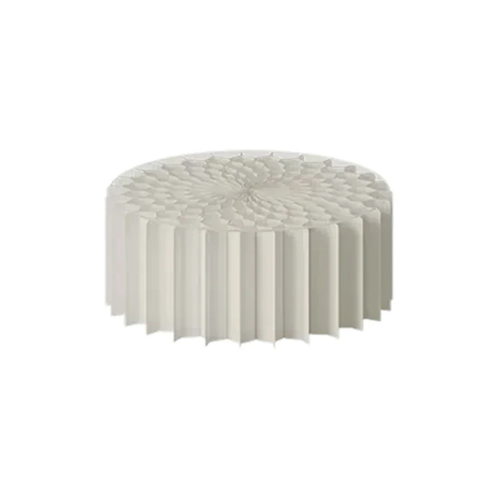 LIVARA Foldable Paper Cylinder Display Stand – Lightweight, Space-Saving Round Showcase for Retail & Promotions- White - Image 10