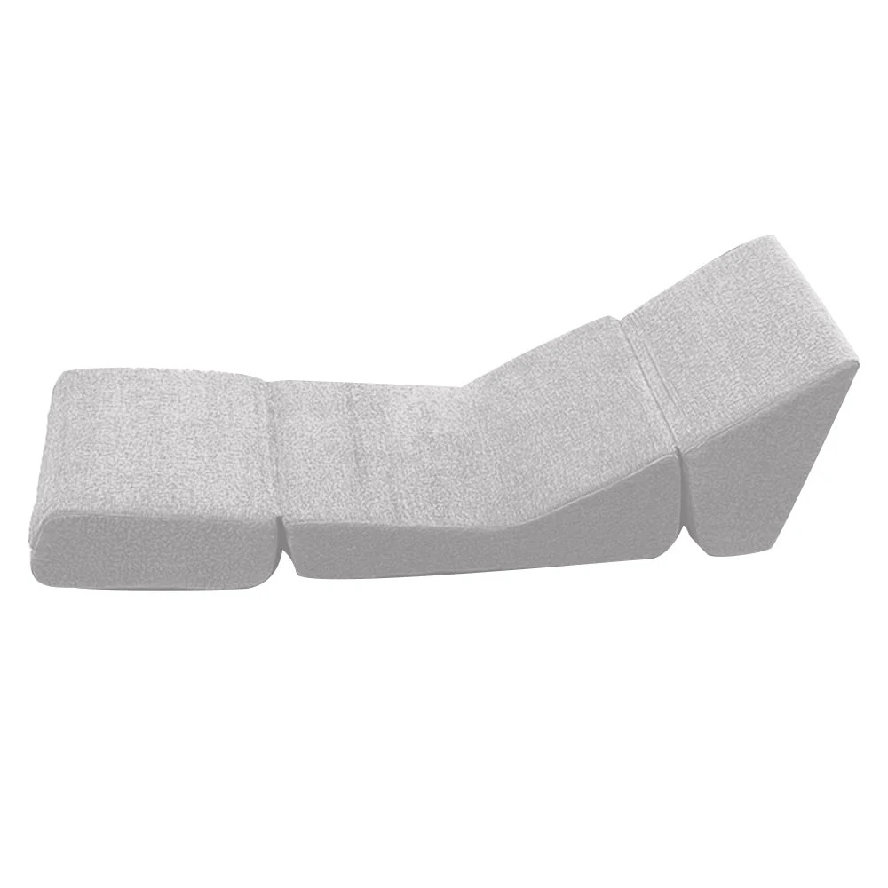 LIVARA B014 81cm Length Compressed Sofa/Chaise Lounge Velvet Fabric - Image 6
