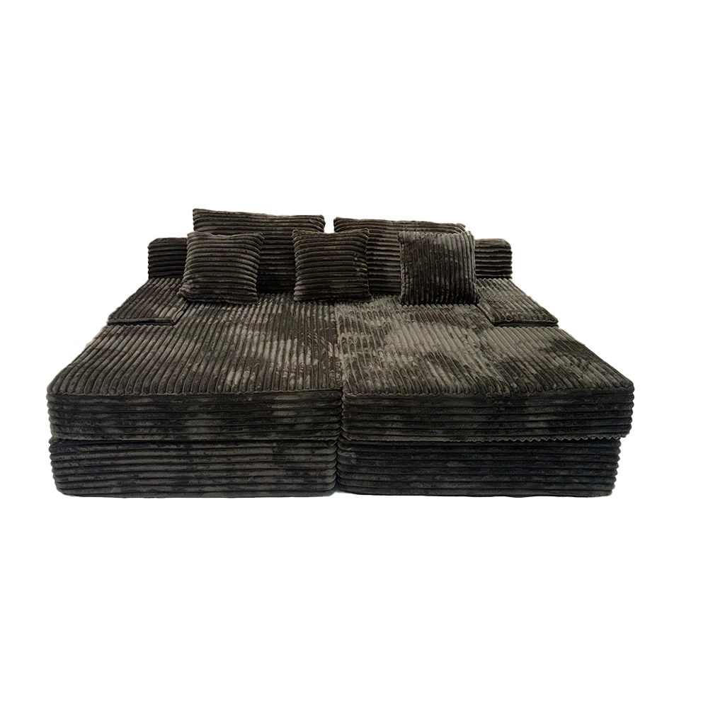 LIVARA B201 200cm Length Compressed Sofa Bed Plush Comfort Frameless Construction Design - Image 7