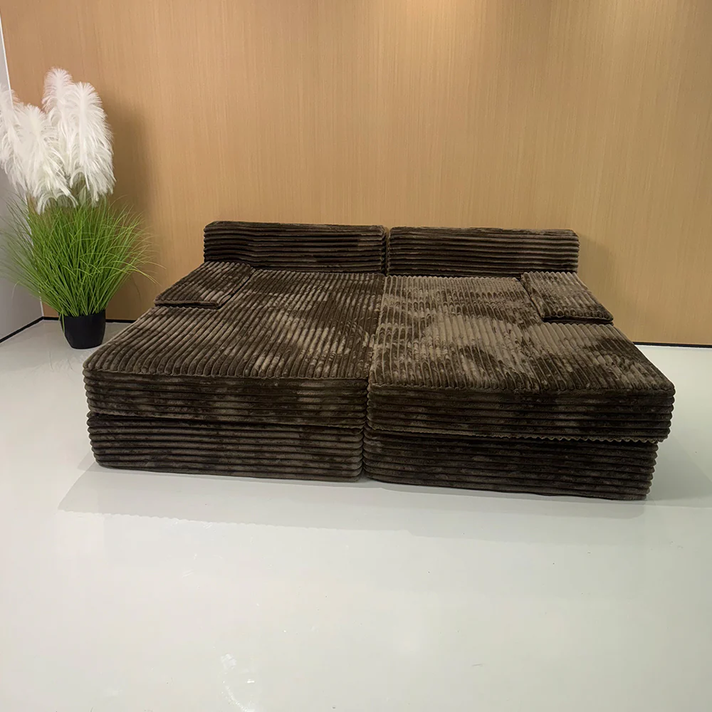 LIVARA B201 200cm Length Compressed Sofa Bed Plush Comfort Frameless Construction Design - Image 8