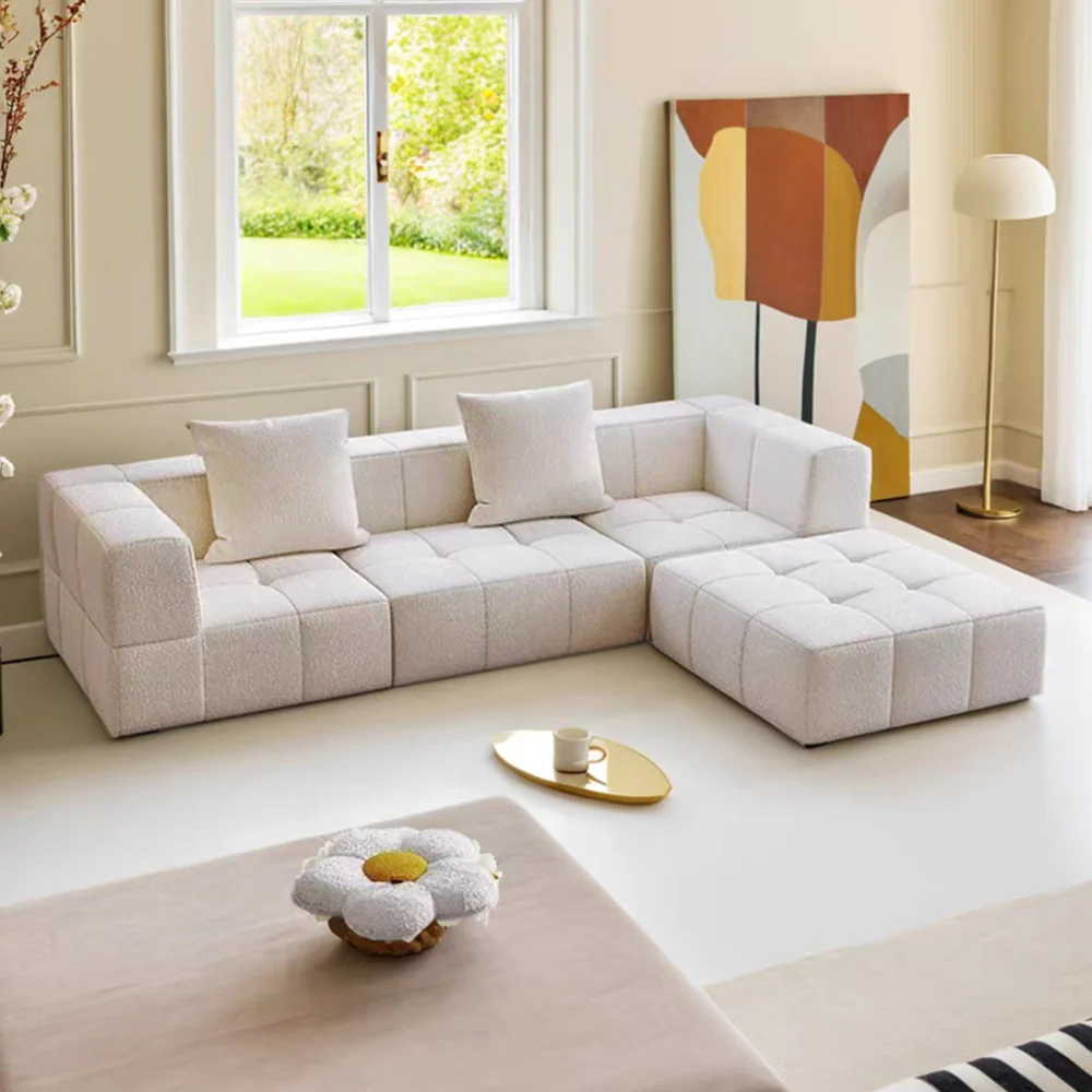 LIVARA B305 2-seater/3-seater Compressed Sofa/Footrest Frameless Construction Design - Image 2