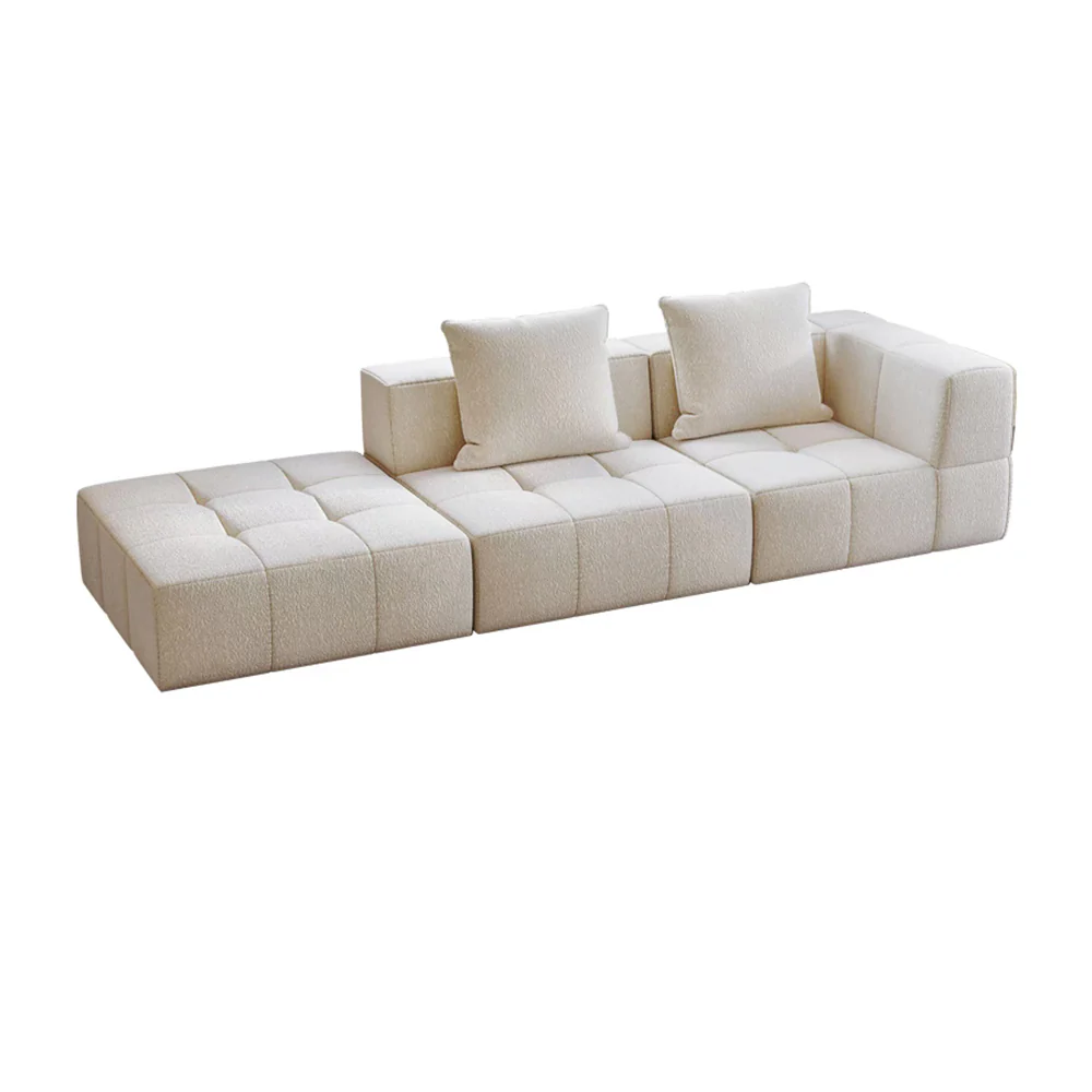 LIVARA B305 3-seater 272cm Length Compressed Sofa with Footrest Frameless Construction Design - Image 10