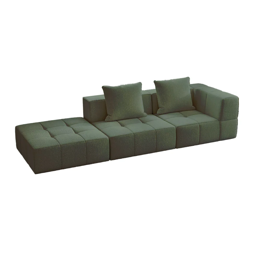 LIVARA B305 3-seater 272cm Length Compressed Sofa with Footrest Frameless Construction Design - Image 19
